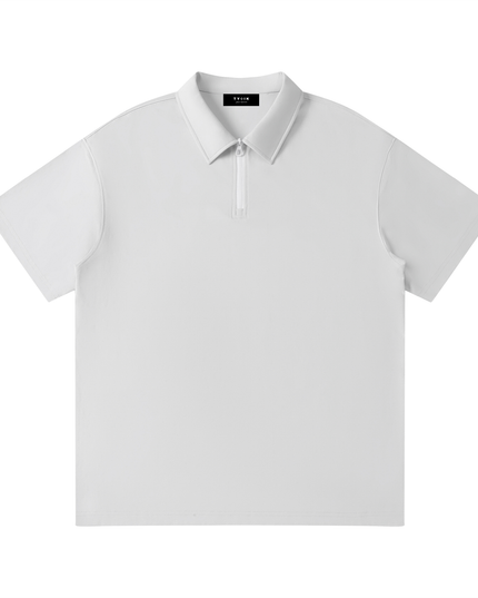 JUSTWATCH Clubhouse Zip Polo