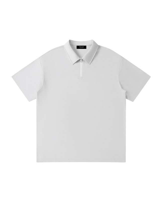 JUSTWATCH Clubhouse Zip Polo