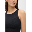 black cheetah print / XS