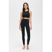 black cheetah print / Cropped 25'' / XS