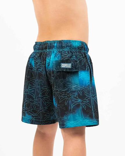 Boys Hybrid Swim & Play Shorts – Foggy Palms