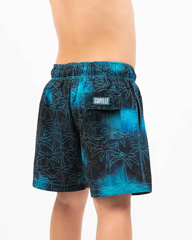 Boys Hybrid Swim & Play Shorts – Foggy Palms