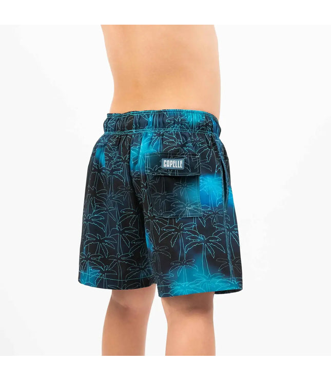 Boys Hybrid Swim & Play Shorts – Foggy Palms