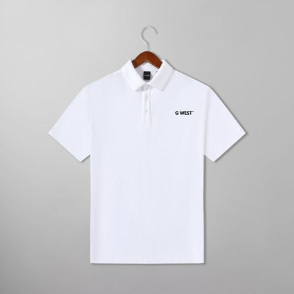 G WEST Dri Ease Polo Shirt Mens