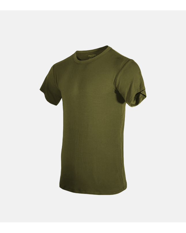 Bamboo Aerotech T-Shirt - Olive Green
