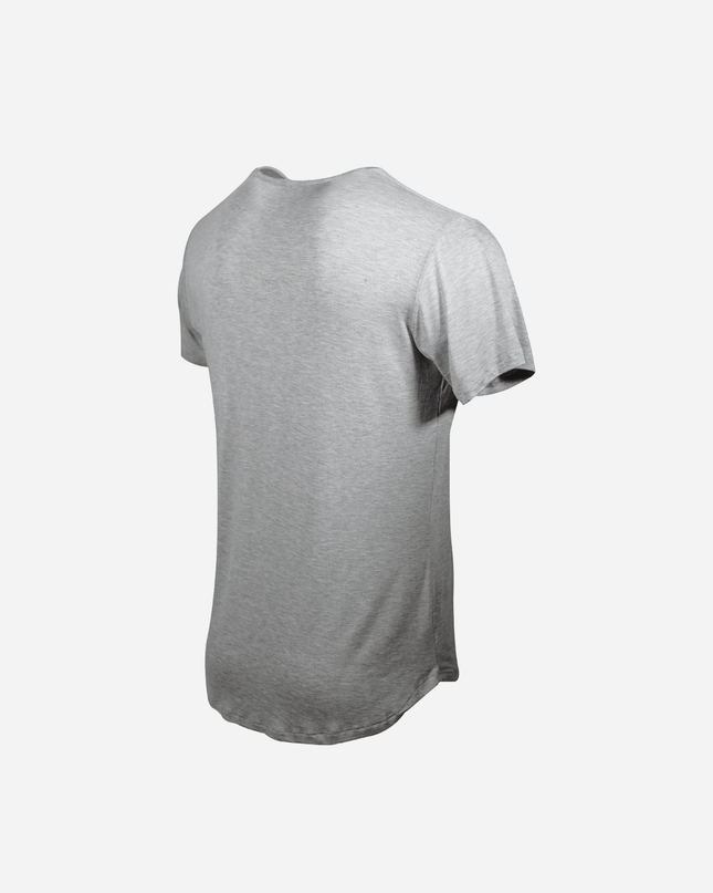 Bamboo Swift Curve-Hem Tee - Black