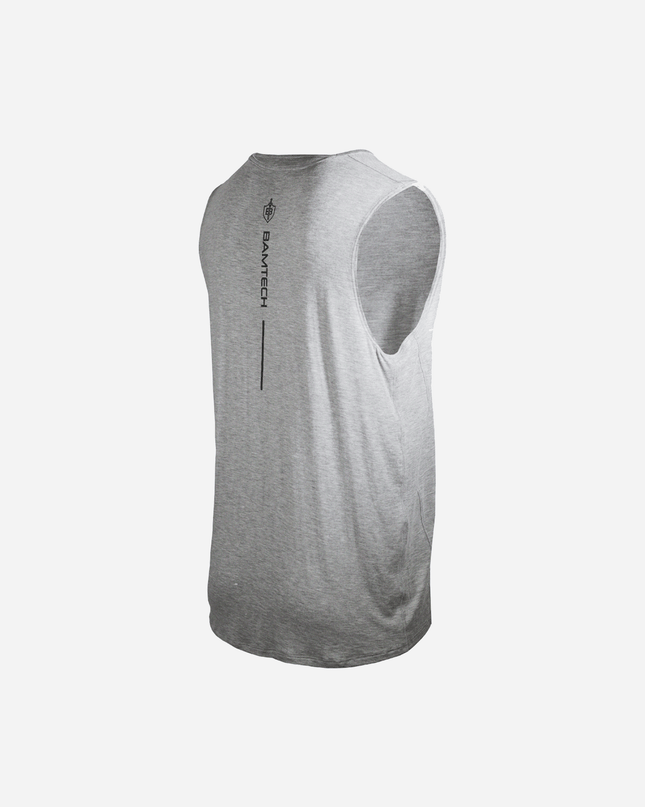 Bamboo Aerotech Tank - Training Div. Heather Grey