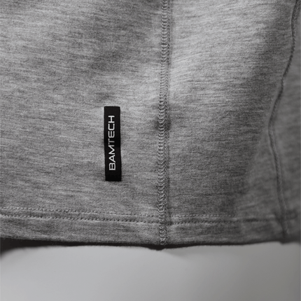 Bamboo Aerotech Tank - Heather Grey