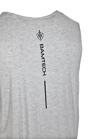 Bamboo Aerotech Tank - Training Div. Heather Grey