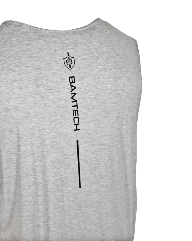 Bamboo Aerotech Tank - Training Div. Heather Grey