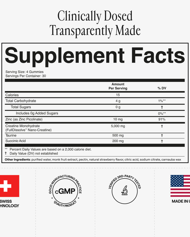 Arq8™ Creatine Monohydrate Gummies