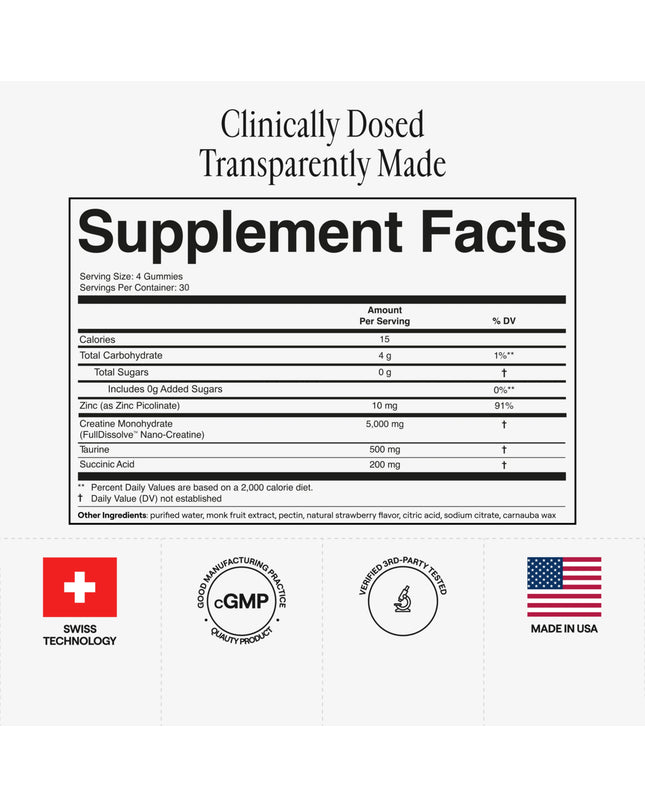 Arq8™ Creatine Monohydrate Gummies