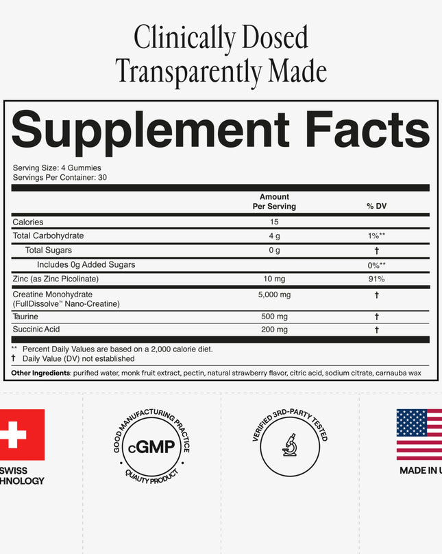 Arq8™ Creatine Monohydrate Gummies