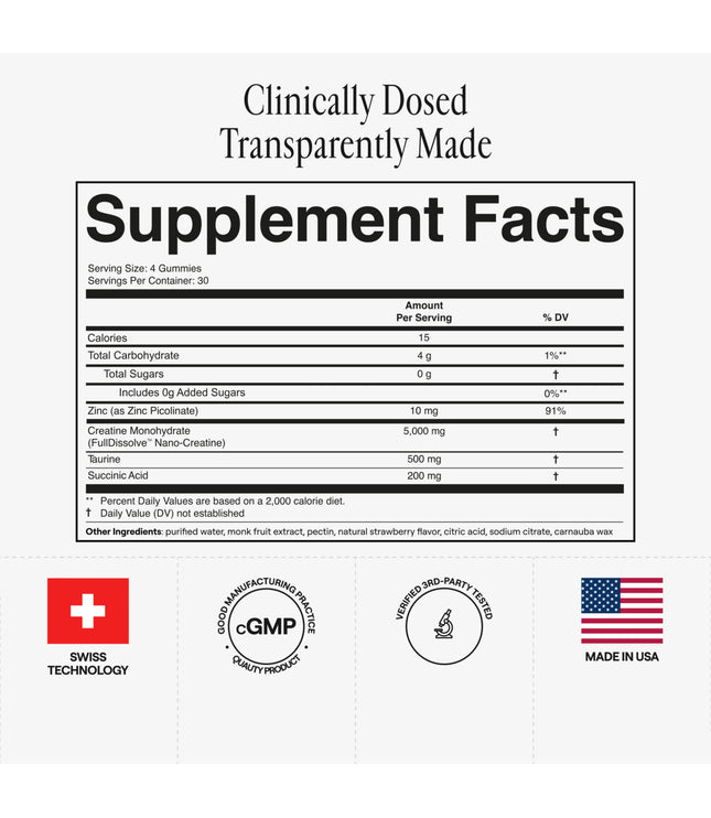 Arq8™ Creatine Monohydrate Gummies