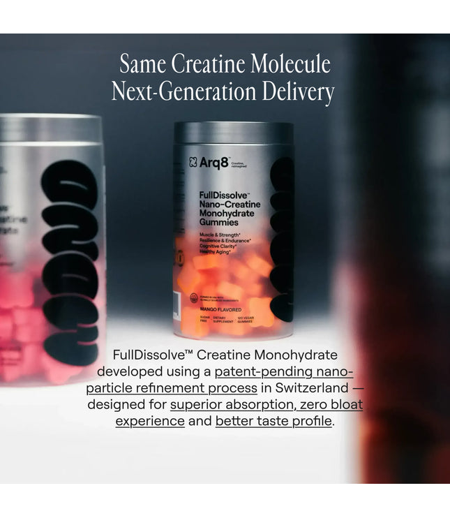 Arq8™ Creatine Monohydrate Gummies