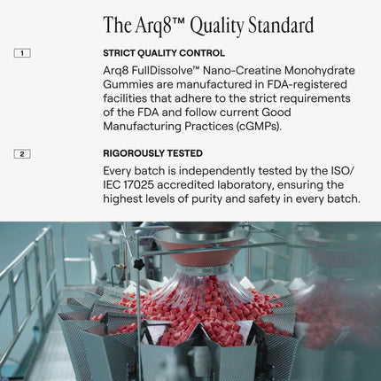 Arq8™ Creatine Monohydrate Gummies