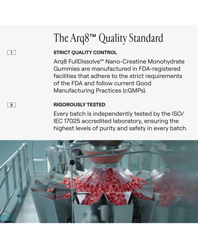 Arq8™ Creatine Monohydrate Gummies