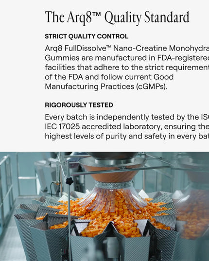 Arq8™ Creatine Monohydrate Gummies