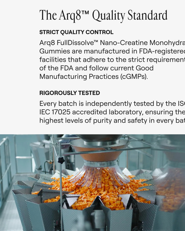 Arq8™ Creatine Monohydrate Gummies