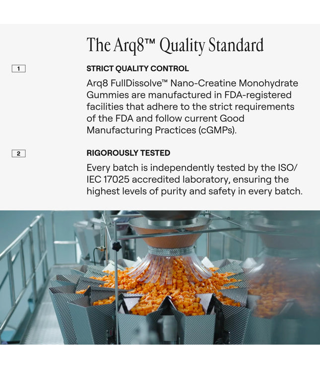Arq8™ Creatine Monohydrate Gummies
