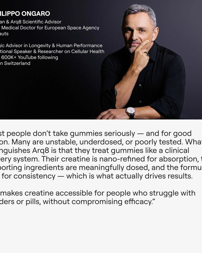 Arq8™ Creatine Monohydrate Gummies