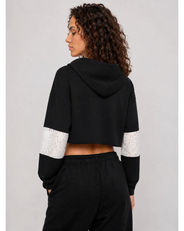 JUSTWATCH Atelier Crop Hoodie