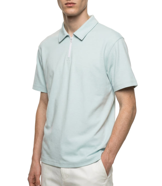 JUSTWATCH Clubhouse Zip Polo
