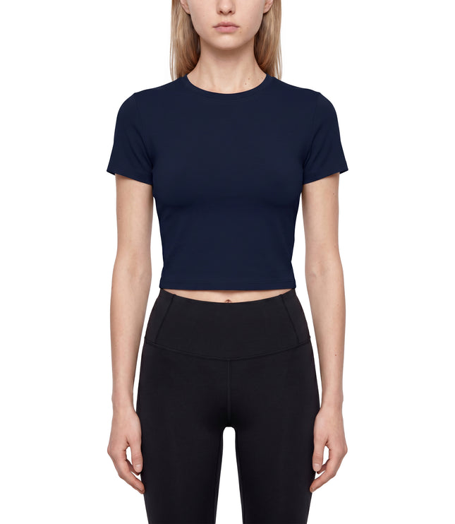 JUSTWATCH Form Crop Tee