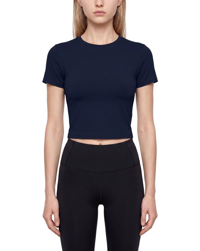 JUSTWATCH Form Crop Tee