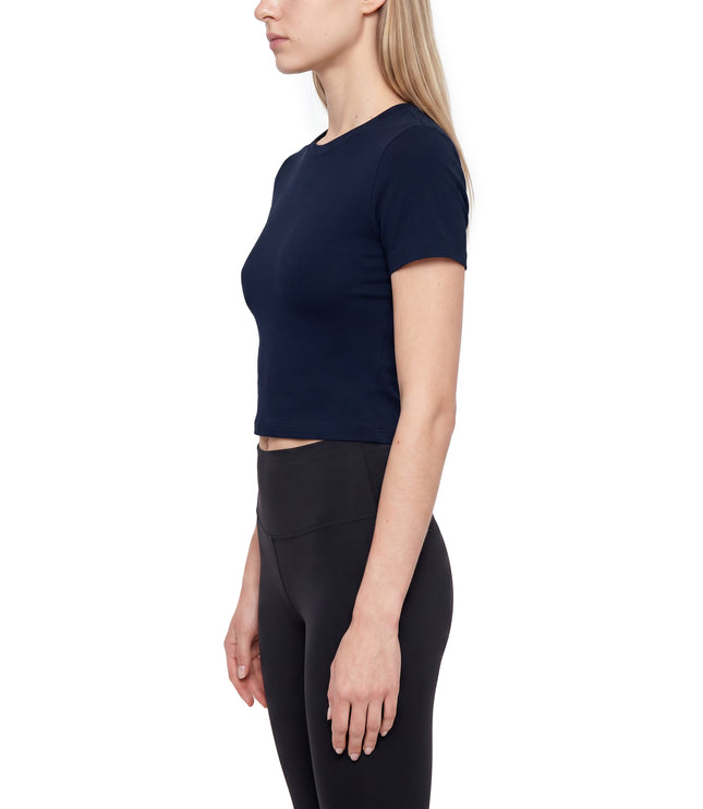JUSTWATCH Form Crop Tee