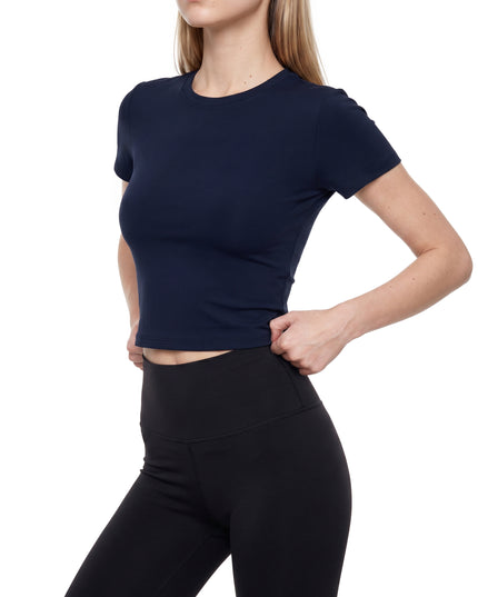 JUSTWATCH Form Crop Tee