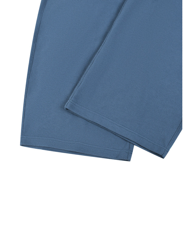 JUSTWATCH Waffle Barrel Leg Pants
