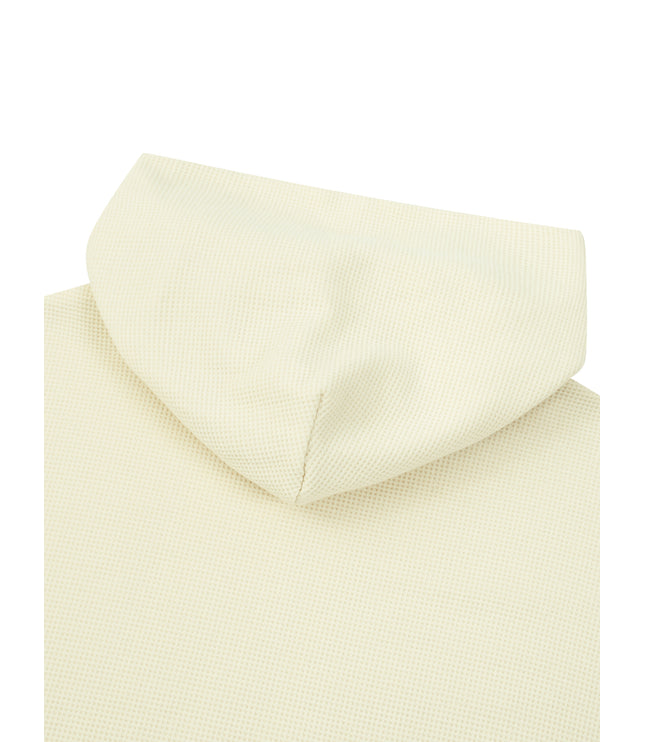 JUSTWATCH Waffle Boxy Hoodie