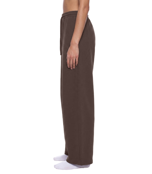 JUSTWATCH Waffle Barrel Leg Pants