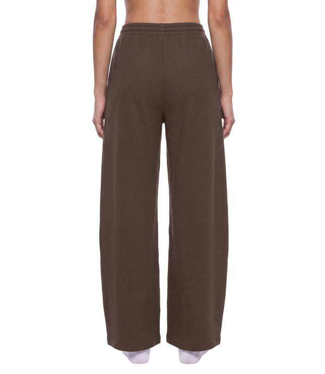 JUSTWATCH Waffle Barrel Leg Pants