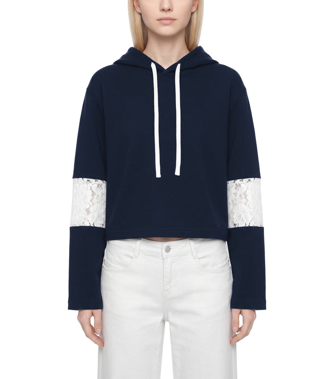 JUSTWATCH Atelier Crop Hoodie