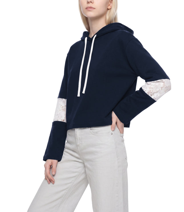 JUSTWATCH Atelier Crop Hoodie