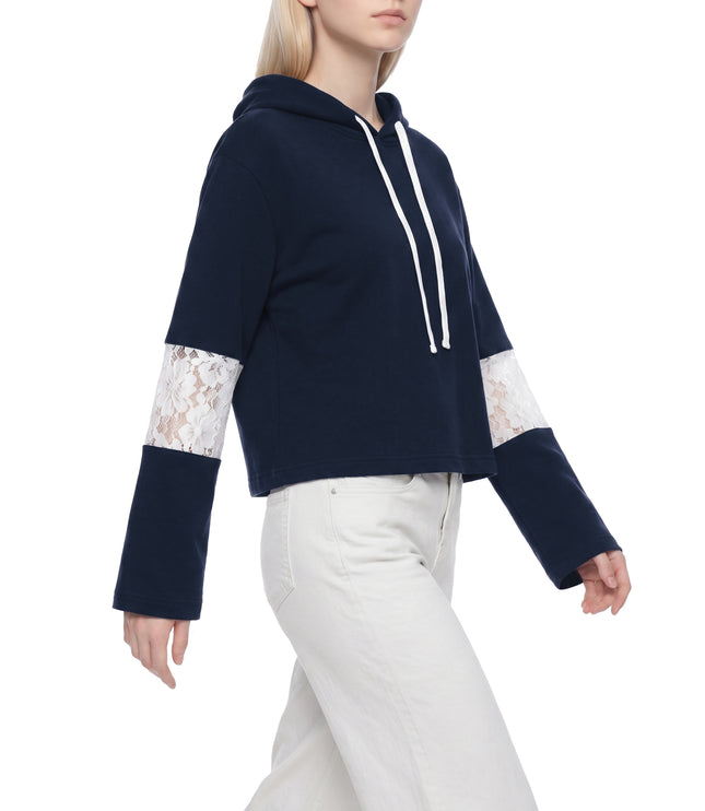 JUSTWATCH Atelier Crop Hoodie