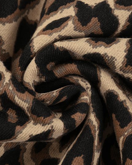 JUSTWATCH WATCHLIN LEOPARD FULL-ZIP HOODIE