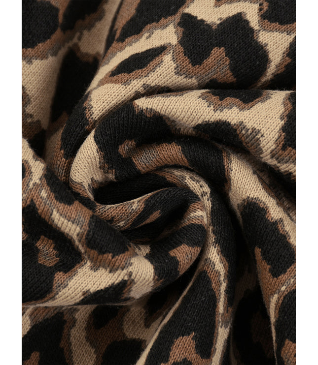 JUSTWATCH WATCHLIN LEOPARD FULL-ZIP HOODIE