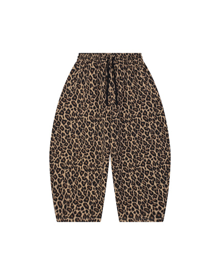 JUSTWATCH WATCHLIN LEOPARD BARREL SWEATPANT