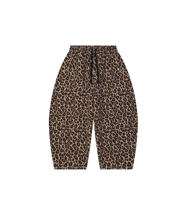 JUSTWATCH WATCHLIN LEOPARD BARREL SWEATPANT