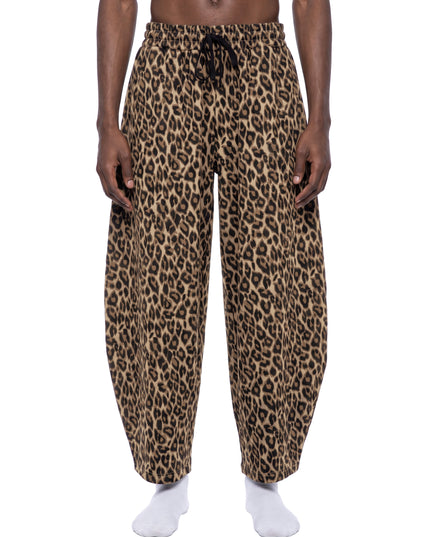 JUSTWATCH WATCHLIN LEOPARD BARREL SWEATPANT