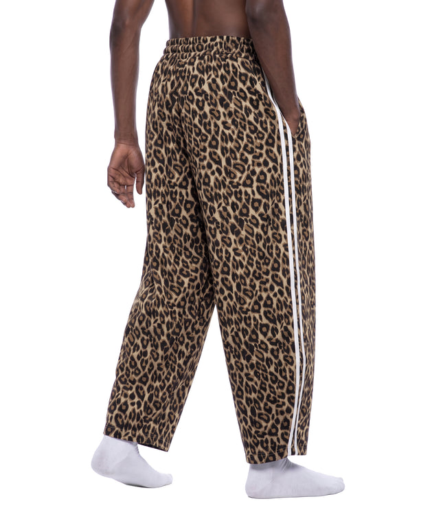 JUSTWATCH WATCHLIN LEOPARD BARREL SWEATPANT