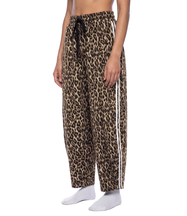 JUSTWATCH WATCHLIN LEOPARD BARREL SWEATPANT