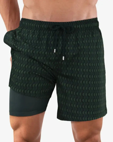 Men’s Premium Compression-Lined Hybrid Shorts – Ipanema
