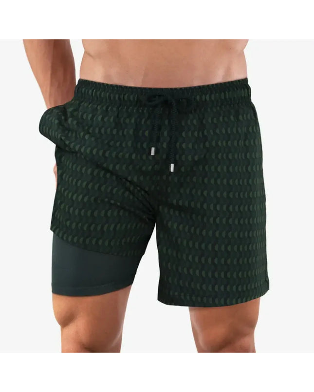 Men’s Premium Compression-Lined Hybrid Shorts – Ipanema