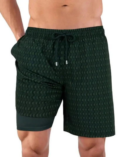 Men’s Premium Compression-Lined Hybrid Shorts – Ipanema