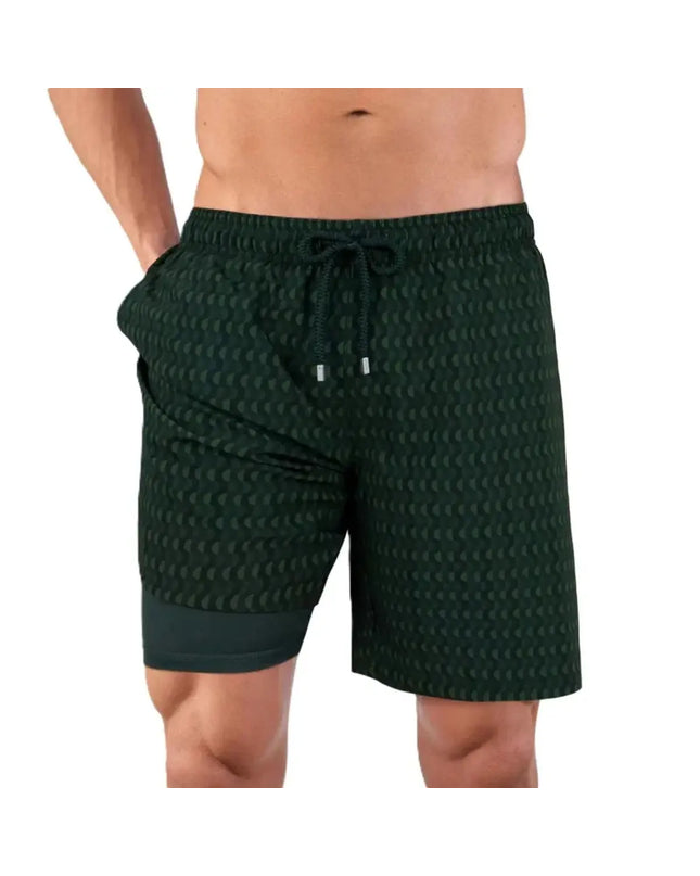 Men’s Premium Compression-Lined Hybrid Shorts – Ipanema