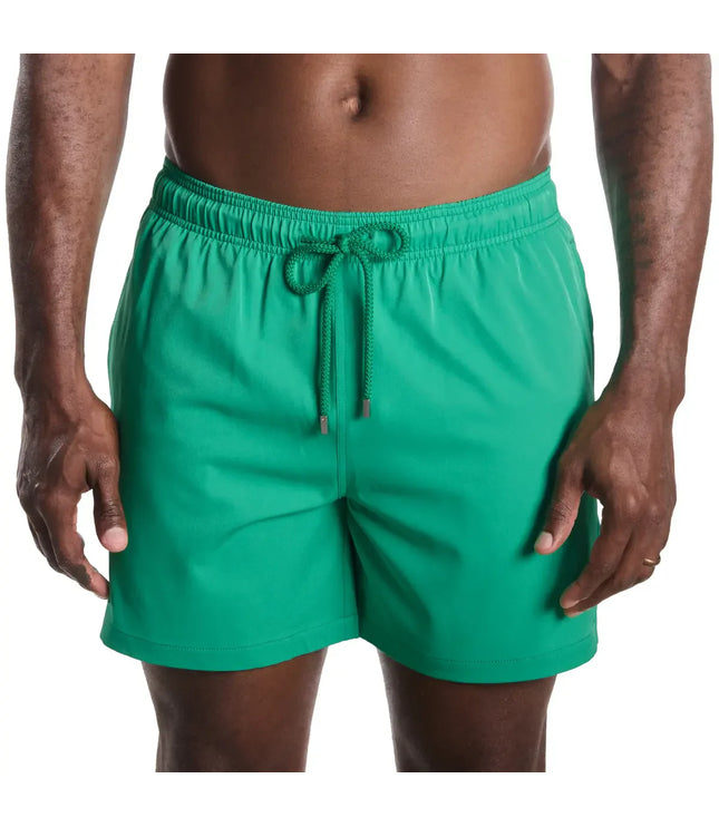 Men’s Premium Compression-Lined Hybrid Shorts – Island Green